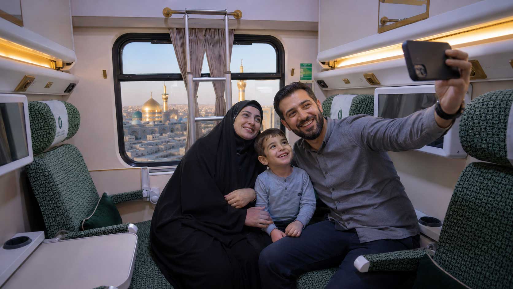 سفر به مشهد با قطار